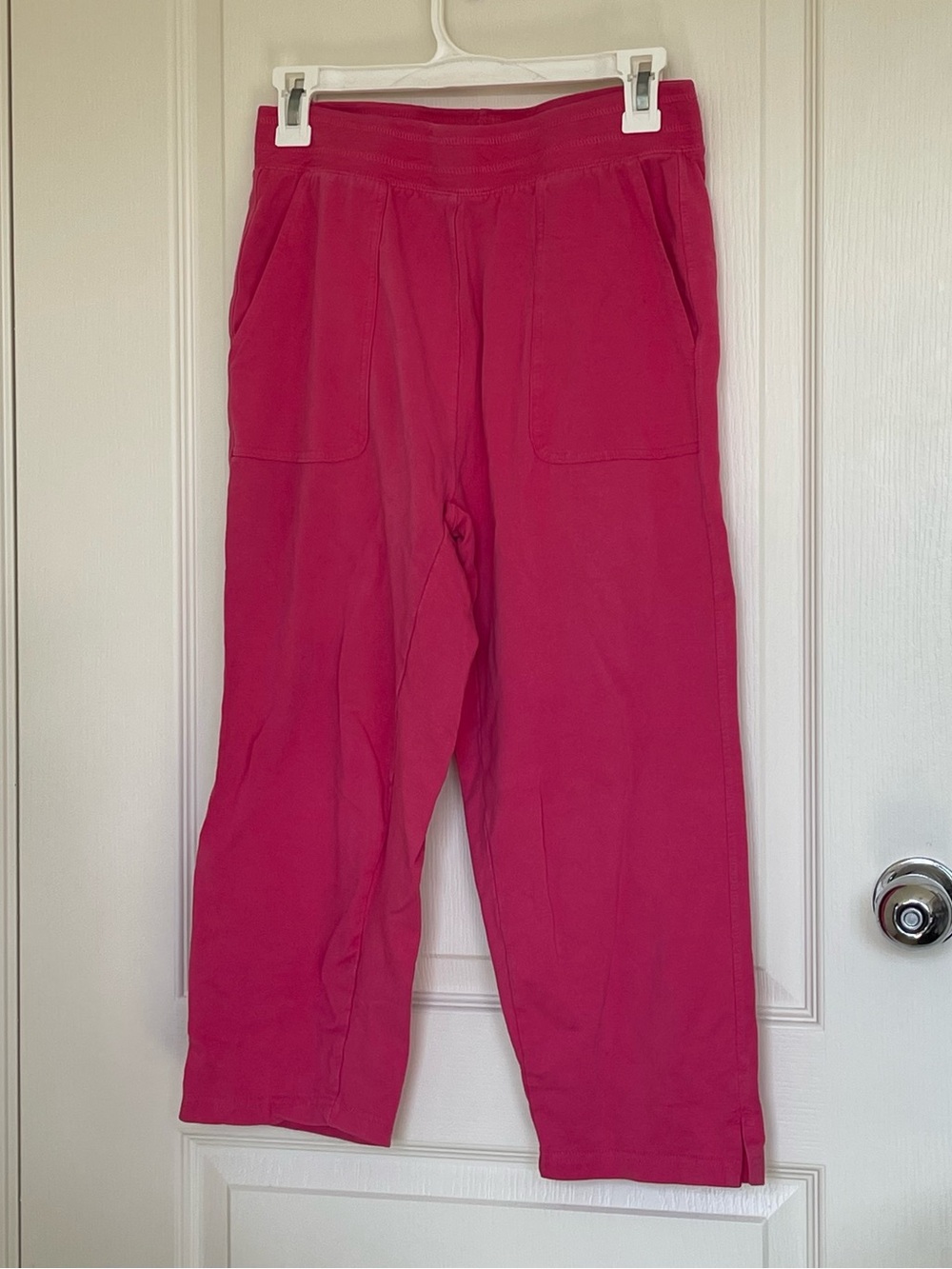 Kiwi Bright Pink Straight-Leg Pants